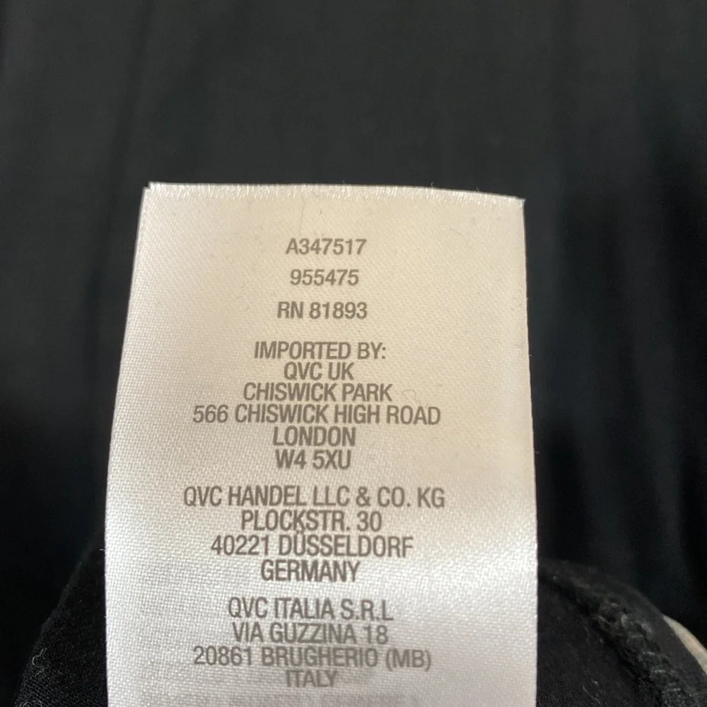 LOGO Lori Goldstein sheer hem cardigan size medium